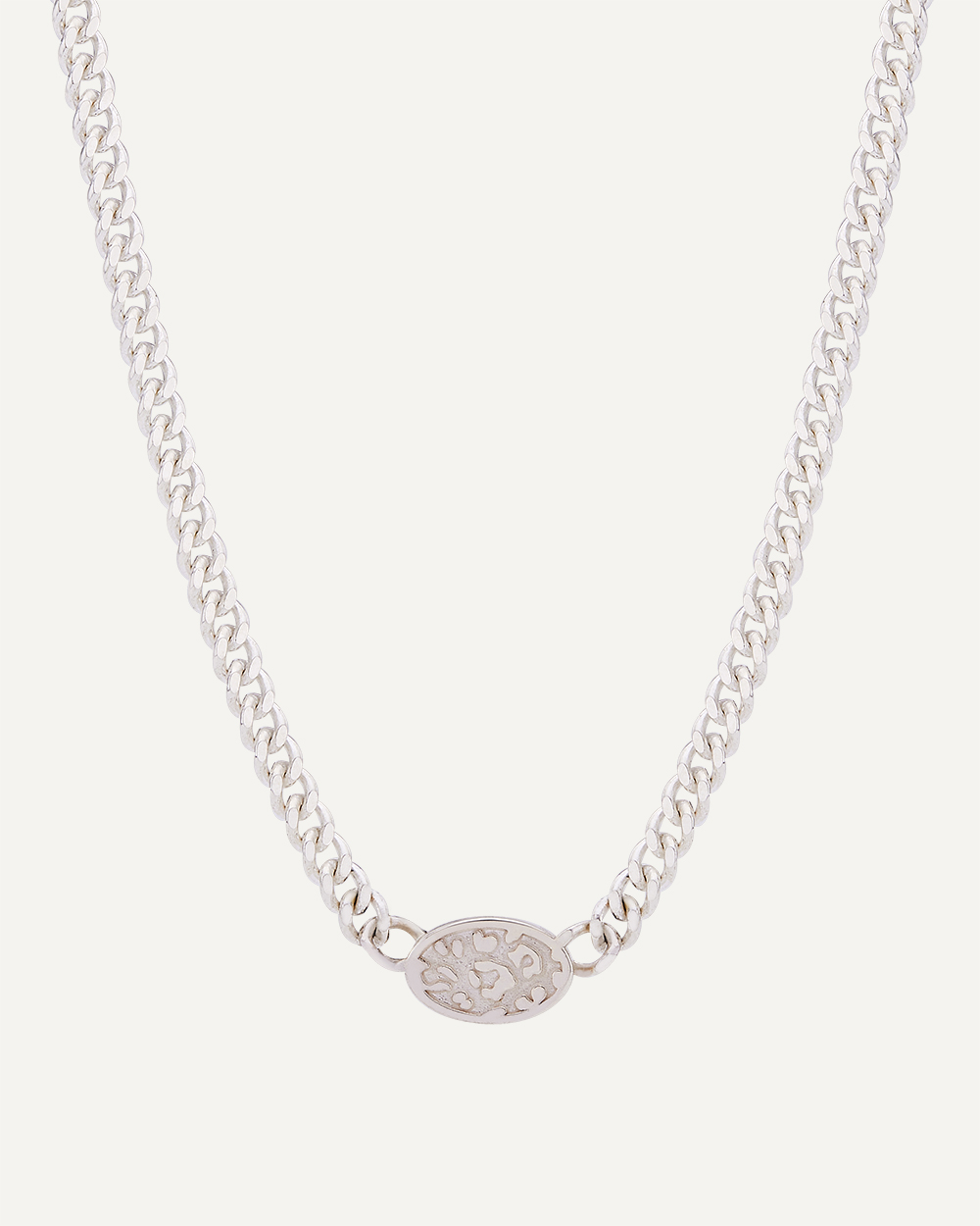 호피무늬 목걸이 Leopard print necklace
