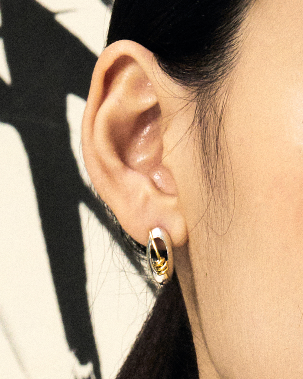 고리 귀걸이 Korean tranditional Doorknob earring